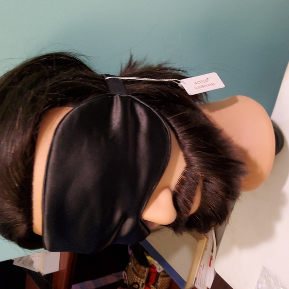 Slumber Bear Eye Mask With Ear Plugs - Picture 1 of 4